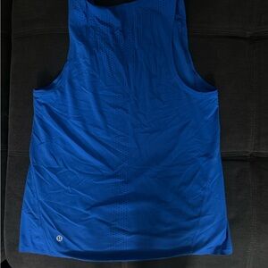 Blue Sleeveless Athletic Top LuLulemon